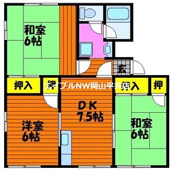 栄和ハイツ・A棟の物件間取画像